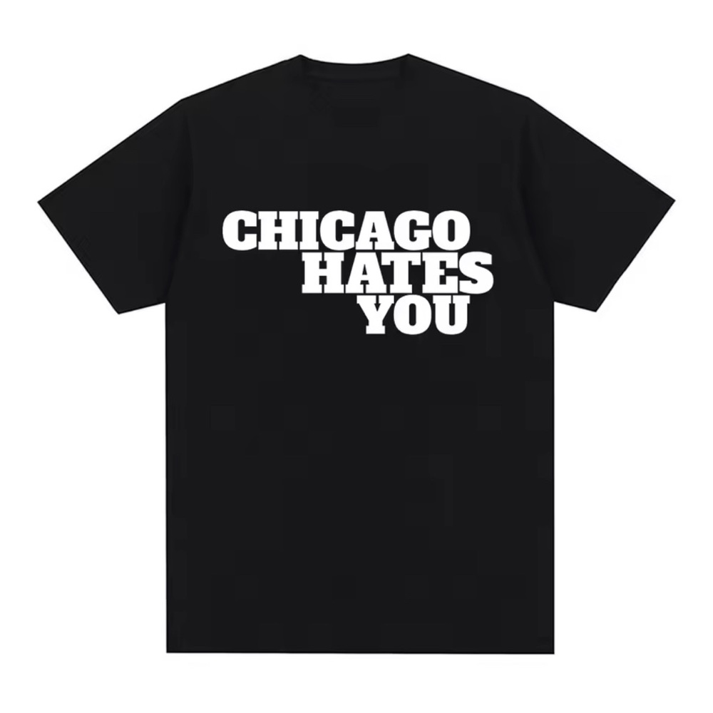 Bold Black Graphic Tee